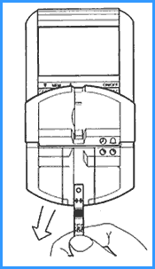 lactate analyzer remove strip